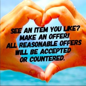 If you see something you like but think it’s too high, just make it offer!